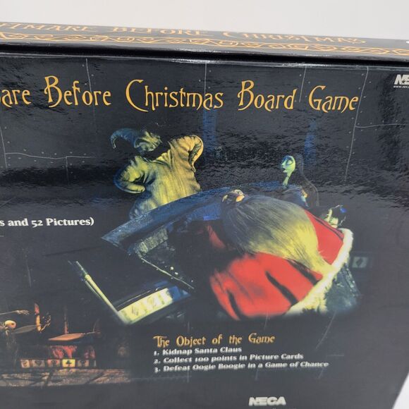 Tim Burton's The Nightmare Before Christmas Board Game Opened New - Picture 4 of 16